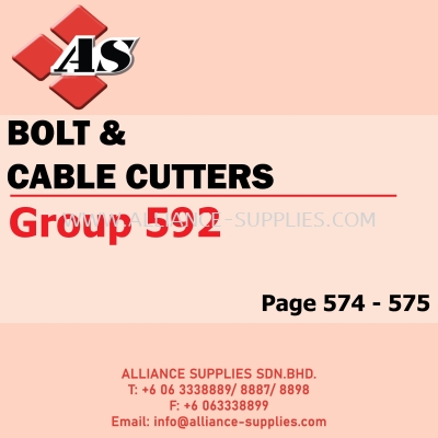 CROMWELL Bolt & Cable Cutters (Group 592)