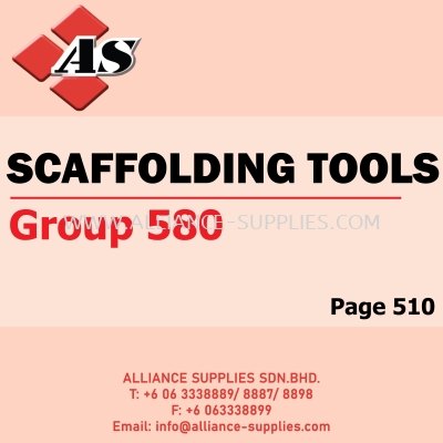 CROMWELL Scaffolding Tools (Group 580)