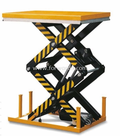 1.0-4.0T Electric Double Scissor Lift Platform ELPD Series 