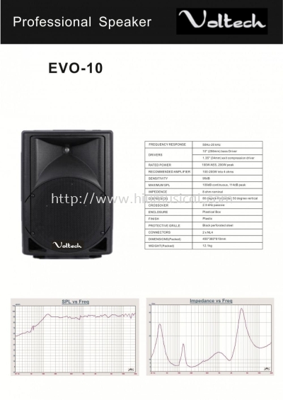 Voltech EVO 10 Speaker