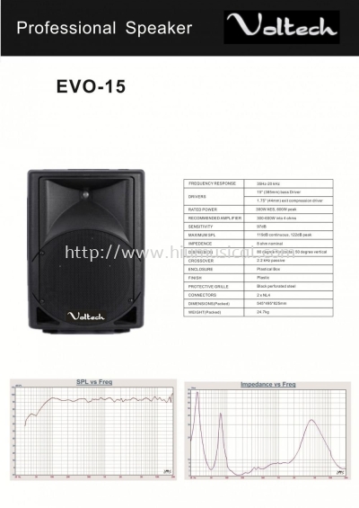 Voltech EVO 15 Speaker