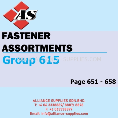 CROMWELL Fastener Assortments (Group 615)