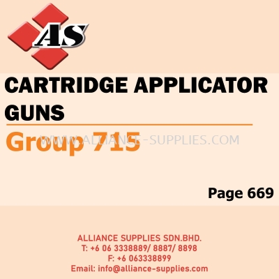 CROMWELL Cartridge Applicator Guns (Group 715)