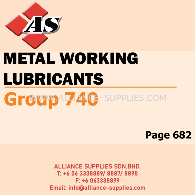 CROMWELL Metal Working Lubricants (Group 740) CROMWELL Lubricants & Chemical CROMWELL (MY)