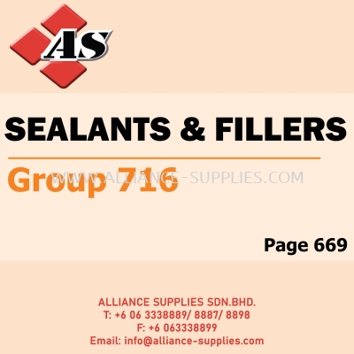 CROMWELL Sealants & Fillers (Group 716)