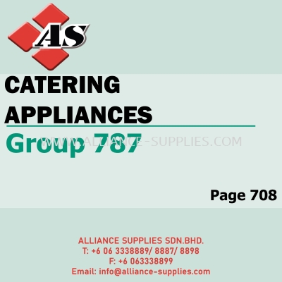 CROMWELL Catering Appliances (Group 787)