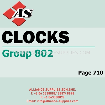 CROMWELL Clocks (Group 802)