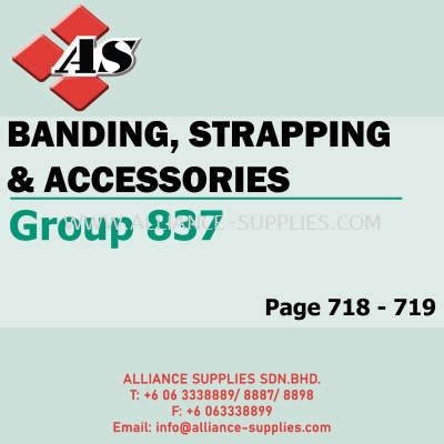 CROMWELL Banding, Strapping & Accessories (Group 837)