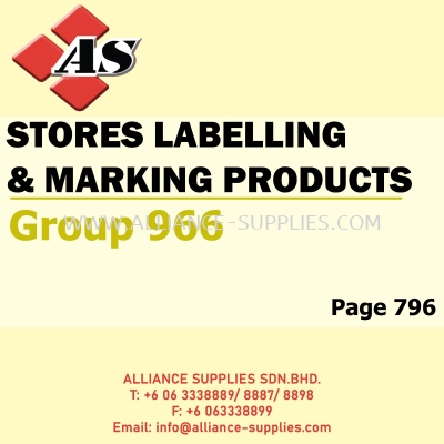 Stores Labelling & Marking Products (Group 966)