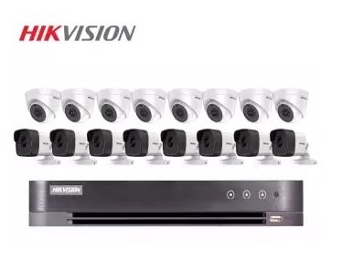 HIKVISION 16CH 5MP DS-7216HUHI-K2 Camera Package