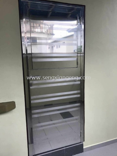 Stainless Steel Back Door