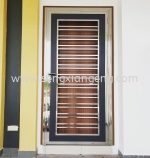 Stainless Steel Front Door