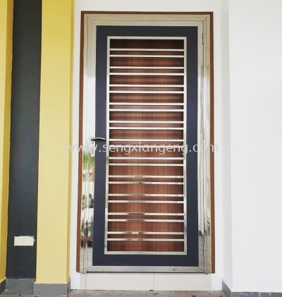 Stainless Steel Front Door