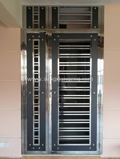 Stainless Steel Front Door