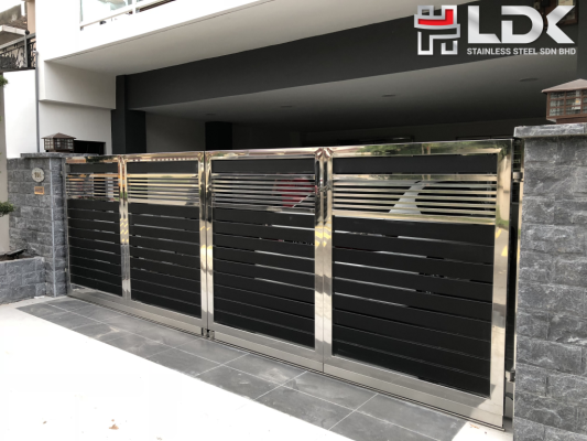 Stainless Steel Mix Gate Design 