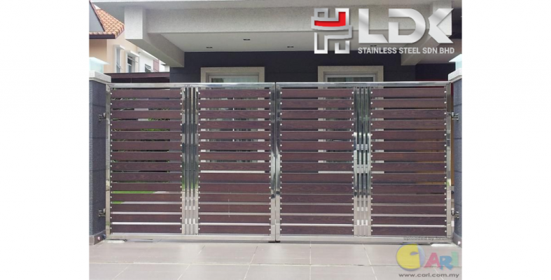 Stainless Steel Mix Gate Design 