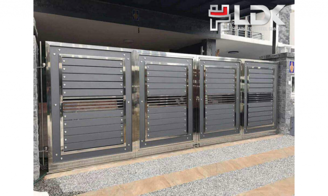 Stainless Steel Mix Gate Design 