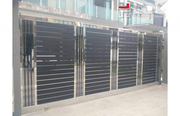 Stainless Steel Mix Gate Design 