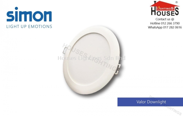 Simon Downlight 12W 17W (4") (6") WH-R LED-WW/CW/DL (VALOR) 12RE02 17RE02