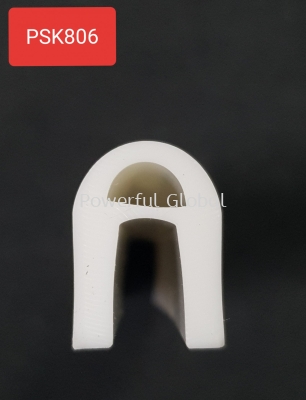 silicone-rubber-extruded-A-profile-white PSK806