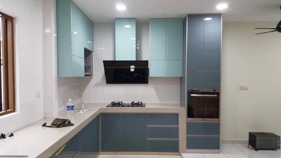  Kabinet Dapur Aluminium Kabinet Dapur Rujukan Reka Bentuk UbahSuai Malaysia