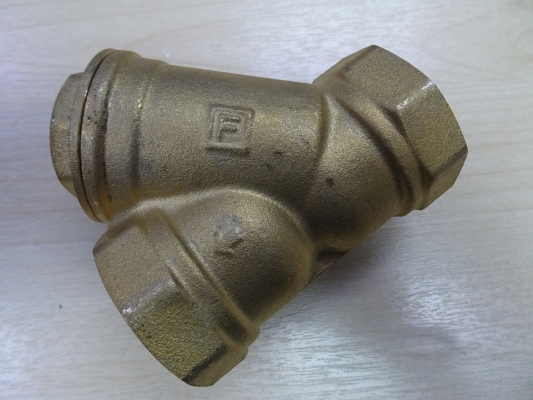 FIVALCO 7Z16 DZR BRASS Y-STRAINER, SUS304 SCREEN, SC.END BSPT PN16 (W/P:16BAR)