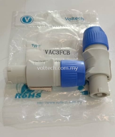 Voltech VAC3FCB AC Female Power Connector 