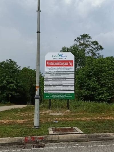 Site Project Signage @ Nilai