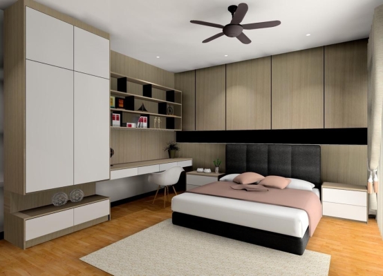 Built-in Bedroom Set & Design