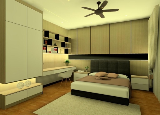 Built-in Bedroom Set & Design