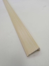 PVC  'L' END Border - Beige ( L8-1022 ) 'L' END Border ( L - Profile ) PVC Profile Flooring Accessories