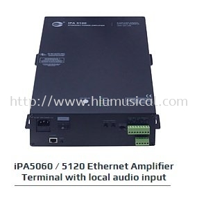 Amperes iPA5060 IP Ethernet 60w 100v line Power Amplifier