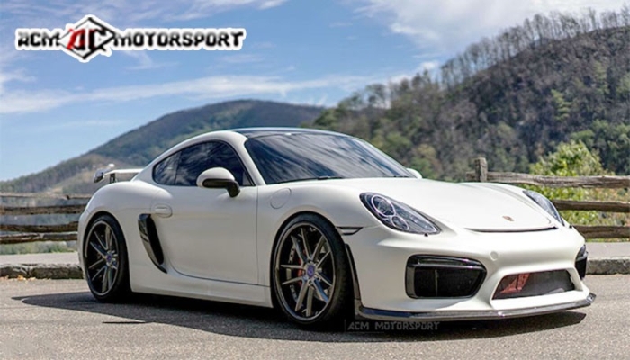 Porsche boxster 981 GT4 Style front bumper