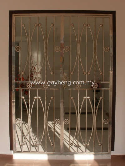 Stainless Steel 2 swing Door Grille 2Ҷ׸