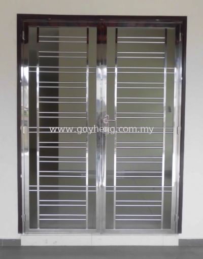 Stainless Steel 2 swing Door Grille 2Ҷ׸