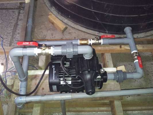 Water Pump Installation