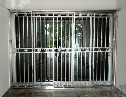 Stainless Steel 5 Sliding Door Grille 5Ҷ׸