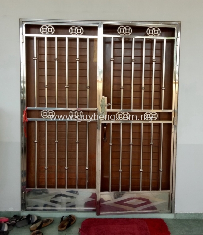 Stainless Steel 2 swing Door Grille 2Ҷ׸