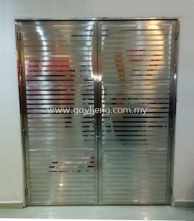 Stainless Steel 2 swing Door Grille 2Ҷ׸