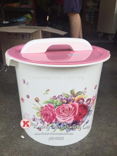 Plastic Rice Bucket 12kg 