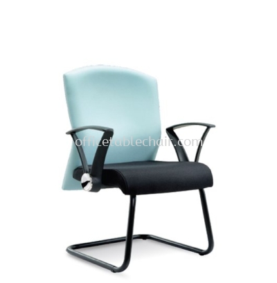 MOSIS STANDARD VISITOR FABRIC CHAIR WITH EPOXY BLACK CANTILEVER BASE