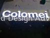 Colomei Nails & lashes studio Led conceal box up lettering signboard to setia alam forum  3D BOX UP LED FRONTLIT LETTERING SIGNBOARD