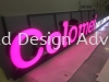 Colomei Nails & lashes studio Led conceal box up lettering signboard to setia alam forum  3D BOX UP LED FRONTLIT LETTERING SIGNBOARD