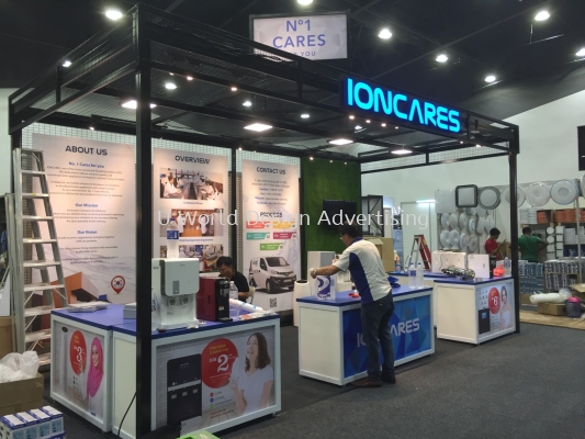 Ioncares Exhibition on booth at SCCC 