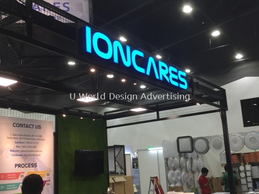 Ioncares Exhibition on booth at SCCC