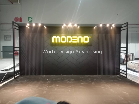 Modeno Exhibition on booth at SACC 