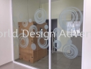 Home Frosted sticker art cut design at ampang botanic klang  FROSTED STICKER