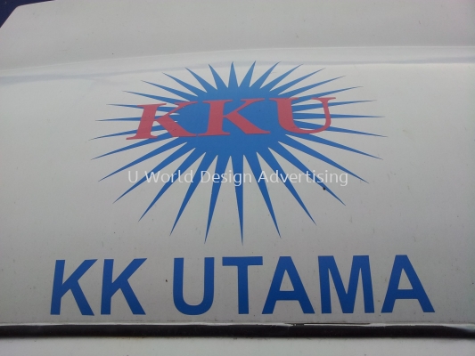 KK Utama Medical  Supply Cutting Sticker at klang selangor 