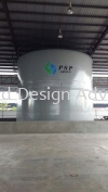 PSP LUBRICANTS (M) SDN BHD  Oil Tank inkjet uv sticker at Kampung Telok Gong, Pelabuhan Klang, Selangor  OIL TANK STICKER