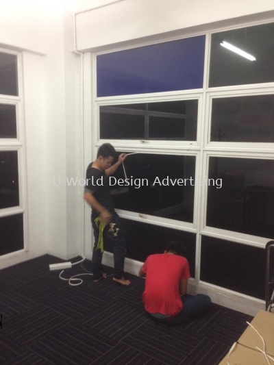 Office Window Tinted Film at Cheras Kuala Lumpur